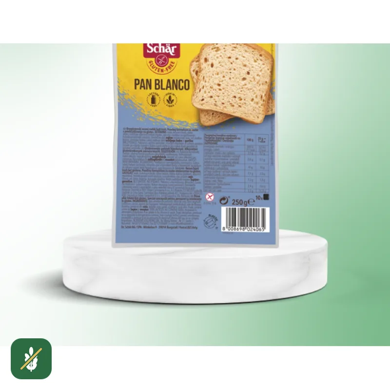 خبز مقطع طازج (بان بلانكو) شار